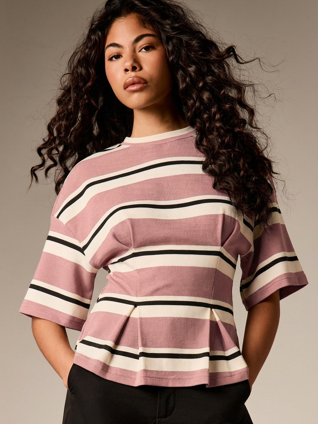 Tricou SHEIN, roz