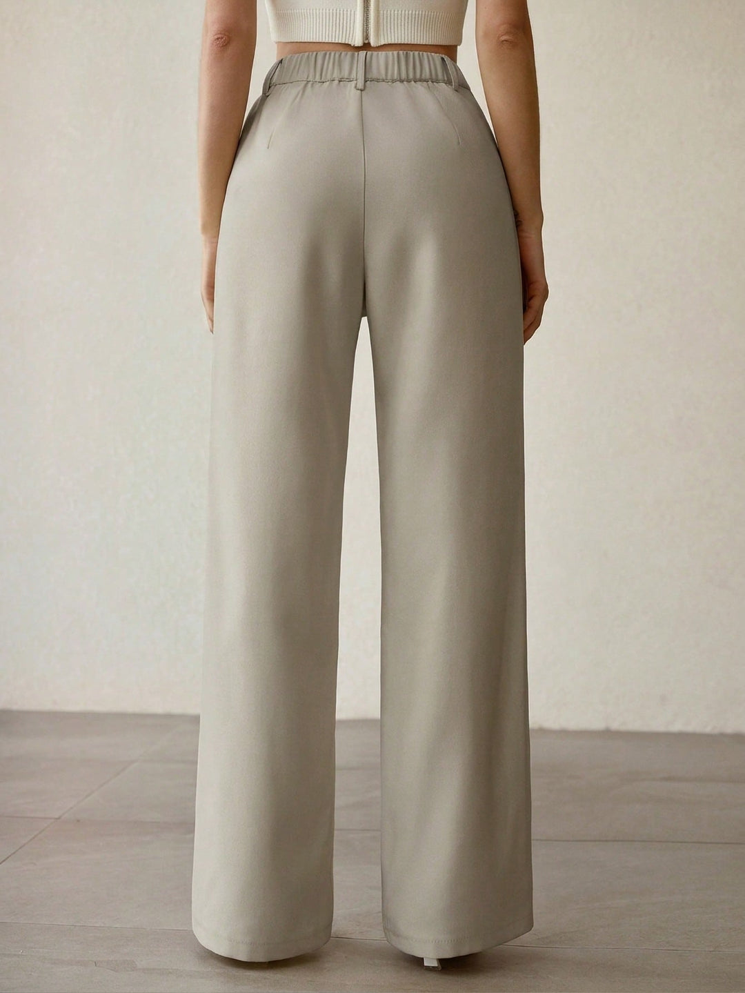 Pantalon SHEIN, auriu