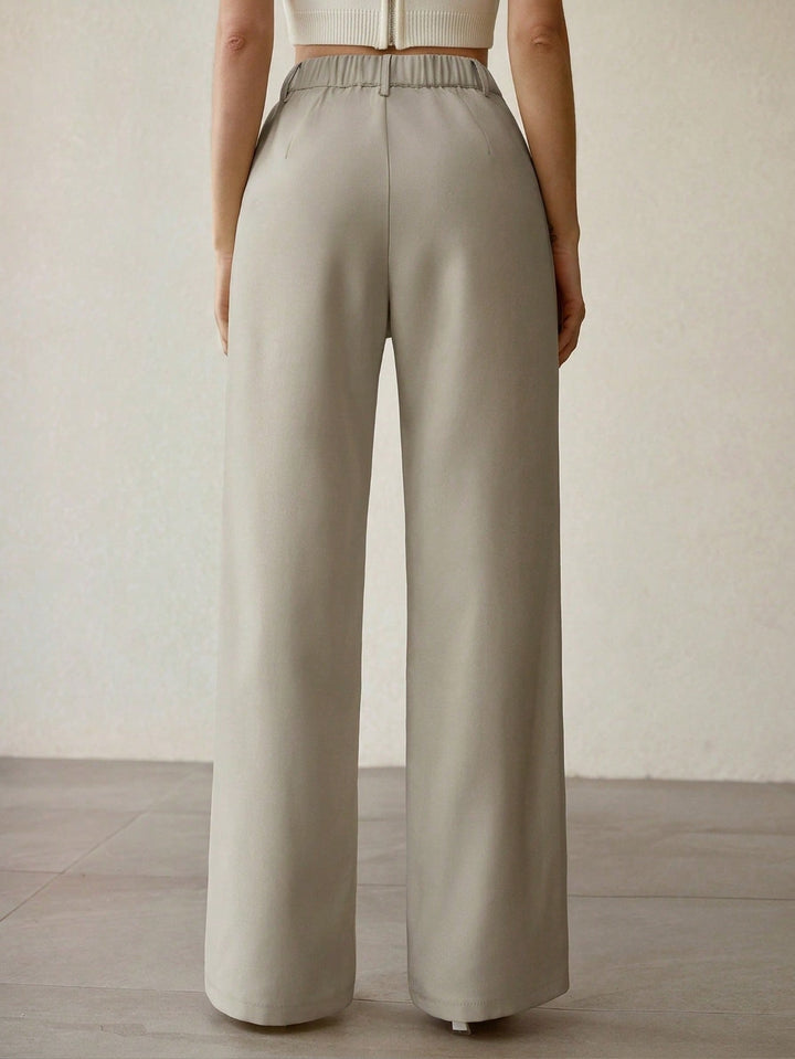 Pantalon SHEIN, auriu