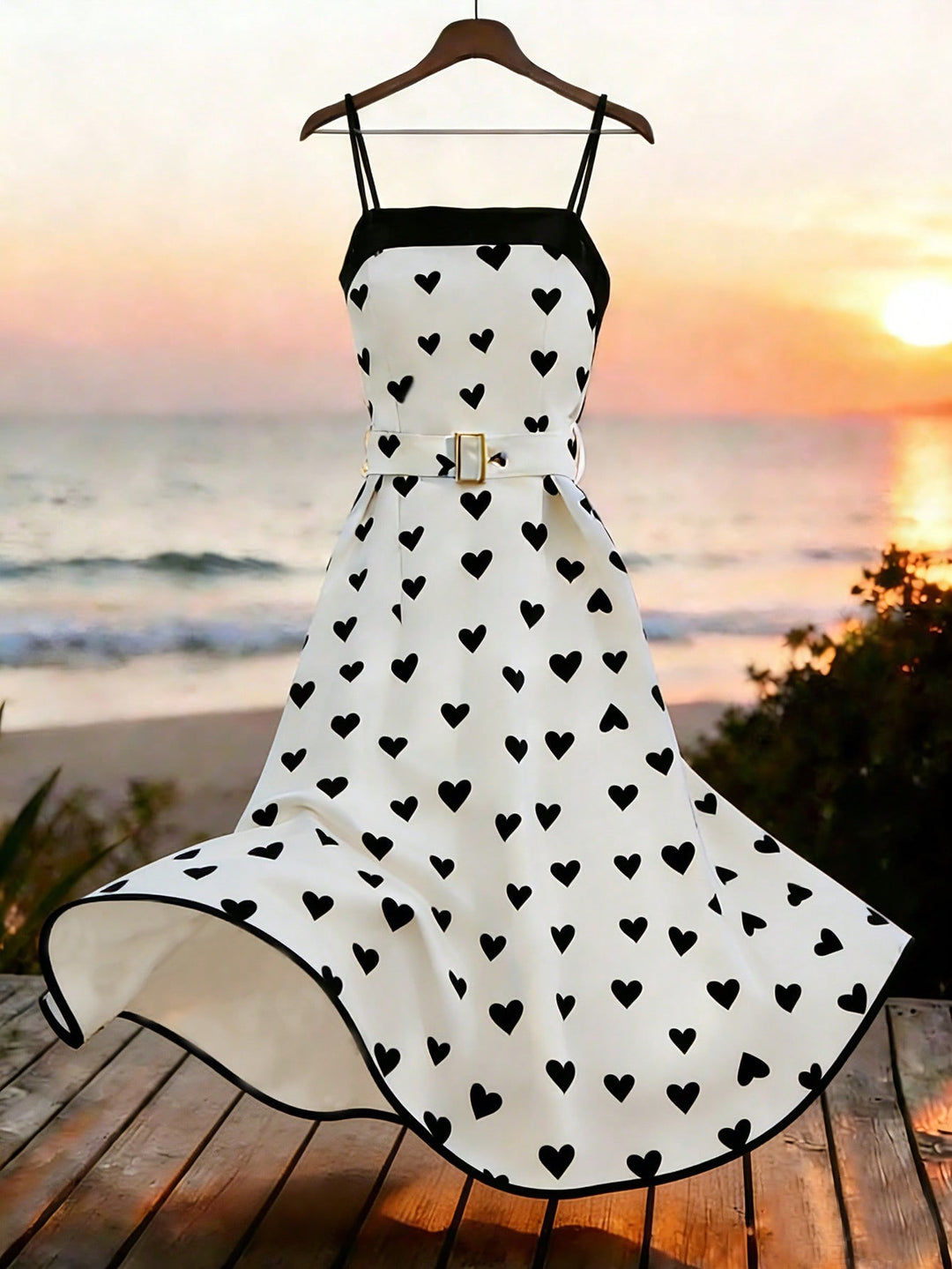 Rochie midi SHEIN, mix culori