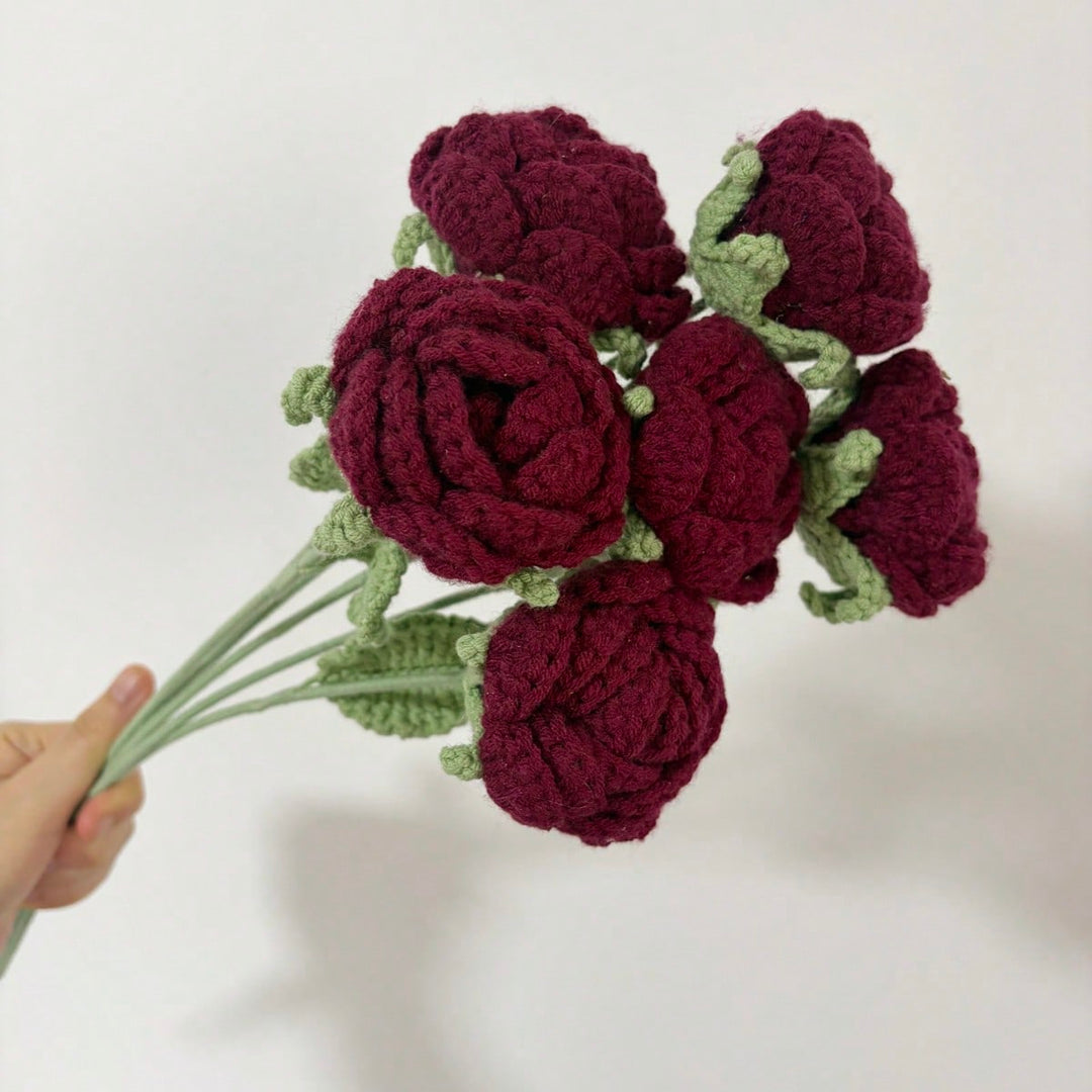 Floari artificiale SHEIN, roșu