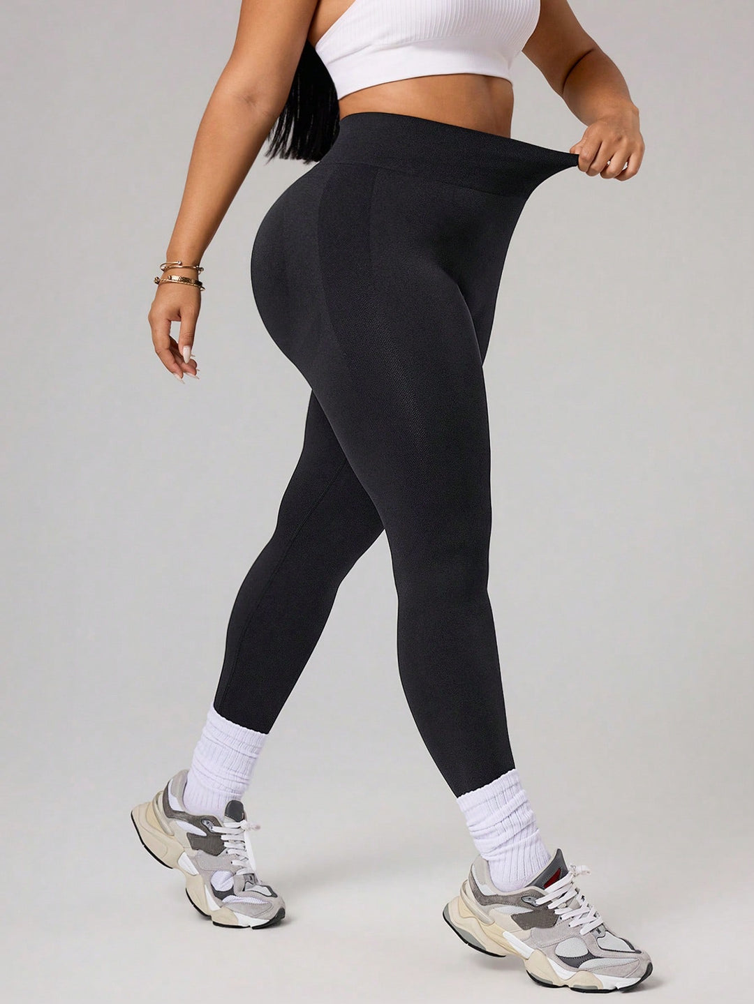 Colanti SHEIN, negru