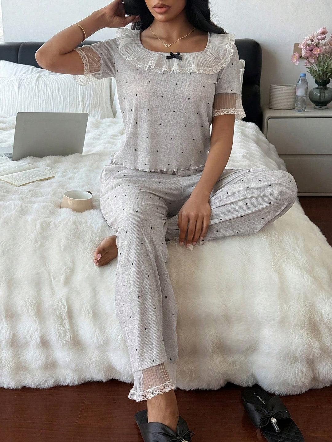 Pijama SHEIN, gri