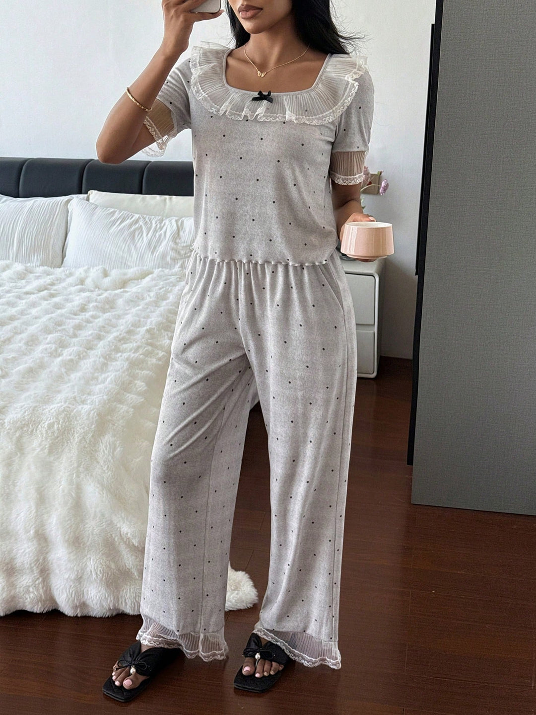 Pijama SHEIN, gri