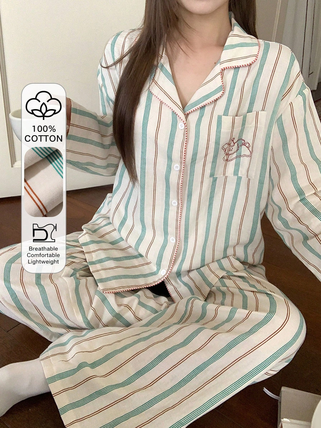Pijama SHEIN, verde