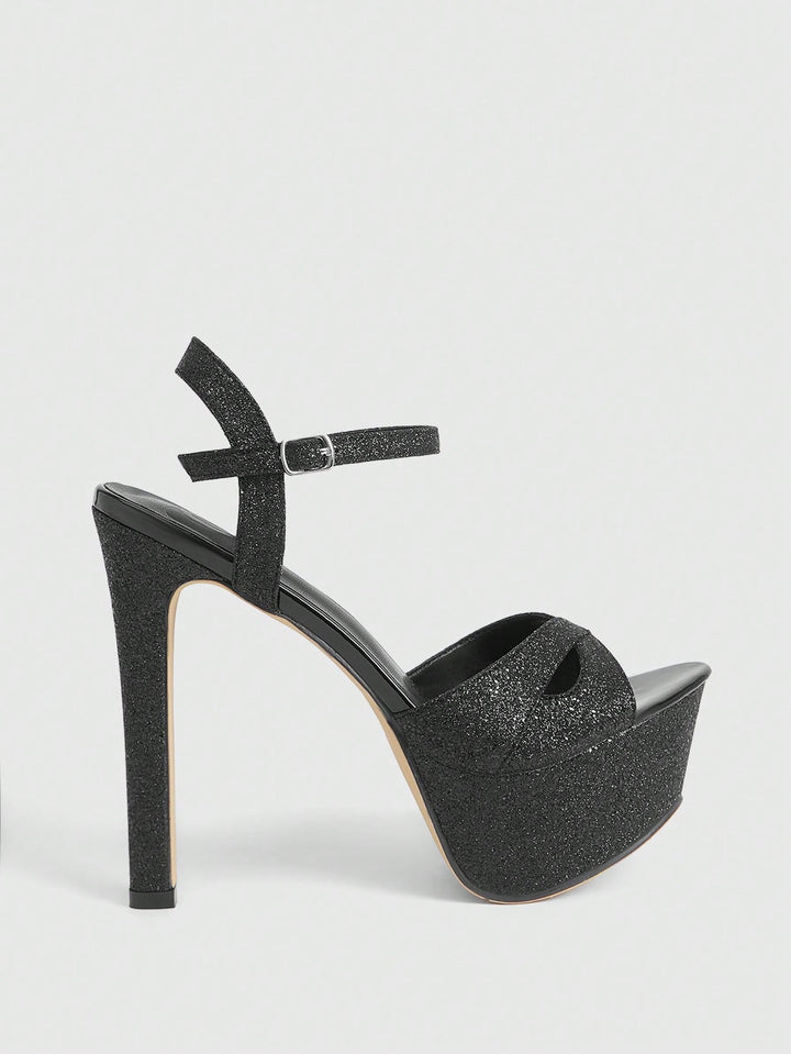 Sandale SHEIN, negru