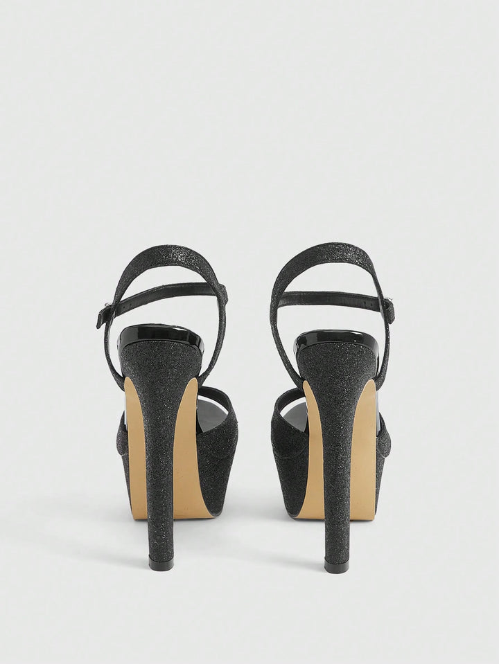 Sandale SHEIN, negru