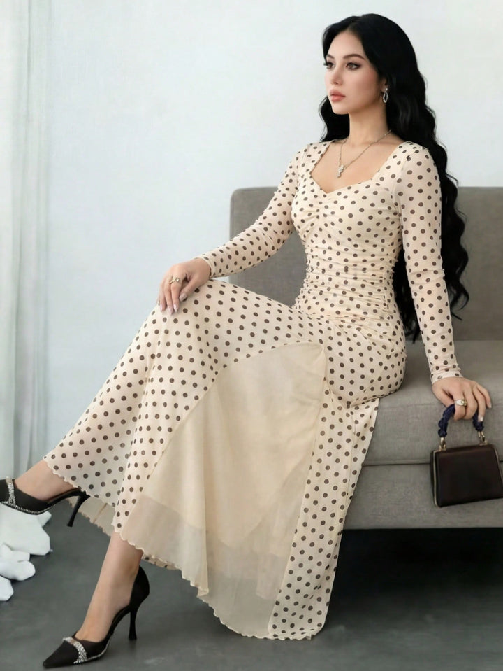 Rochie midi SHEIN, portocaliu