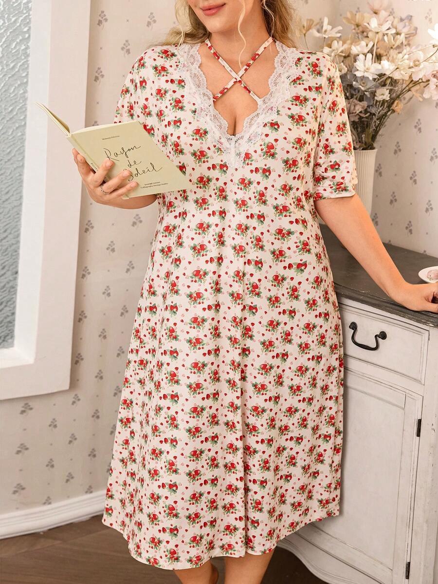 Rochie de noapte SHEIN, mix culori