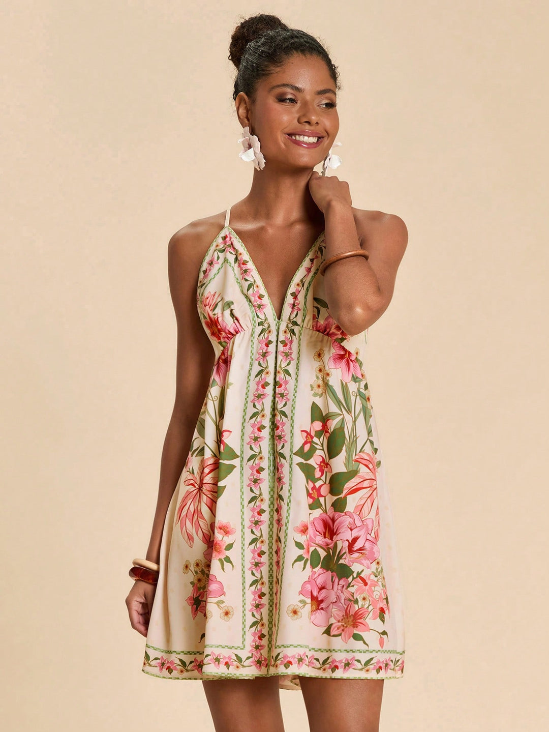 Rochie scurtă SHEIN, galben