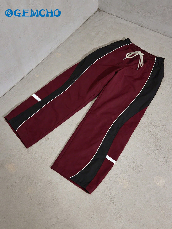 Pantaloni SHEIN, roșu