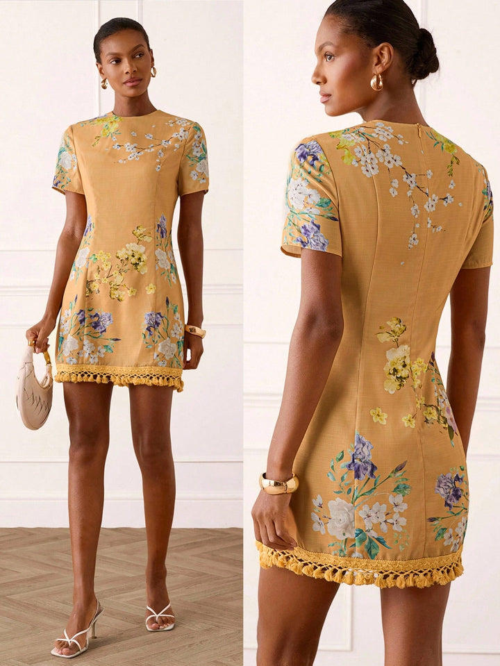 Rochie scurtă SHEIN, mix culori