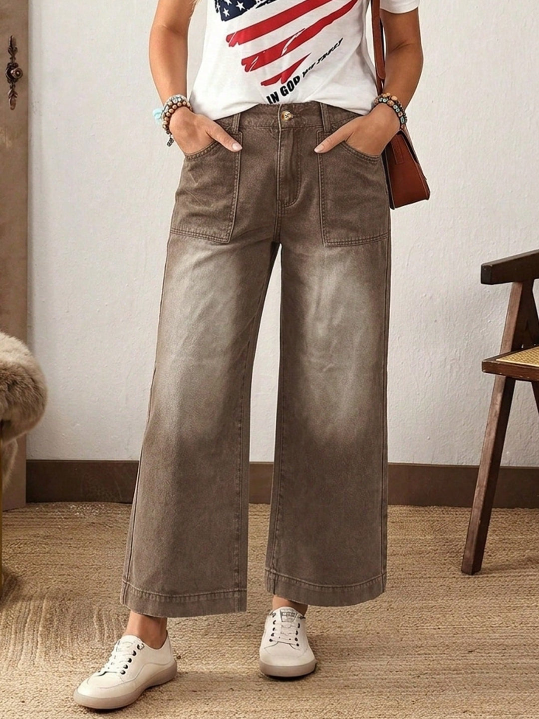 Jeans SHEIN, bej