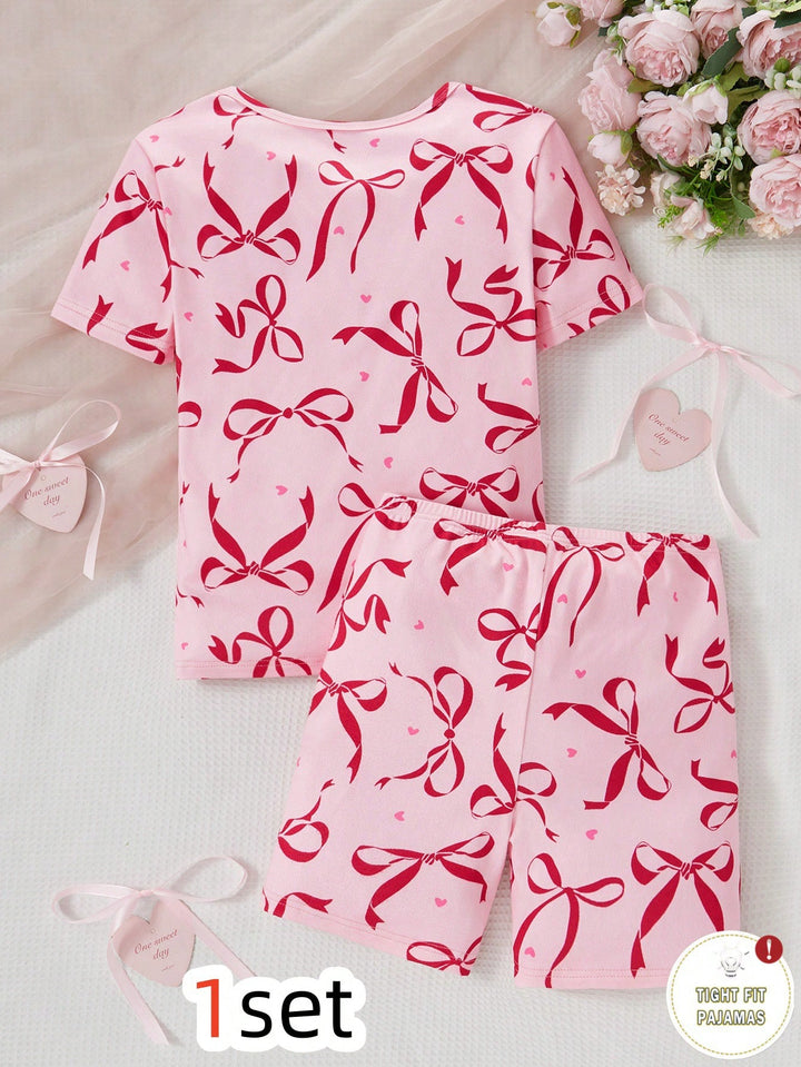 Compleu pijamale SHEIN, roz