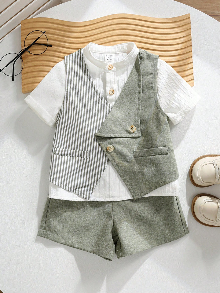 Costum SHEIN, mix culori