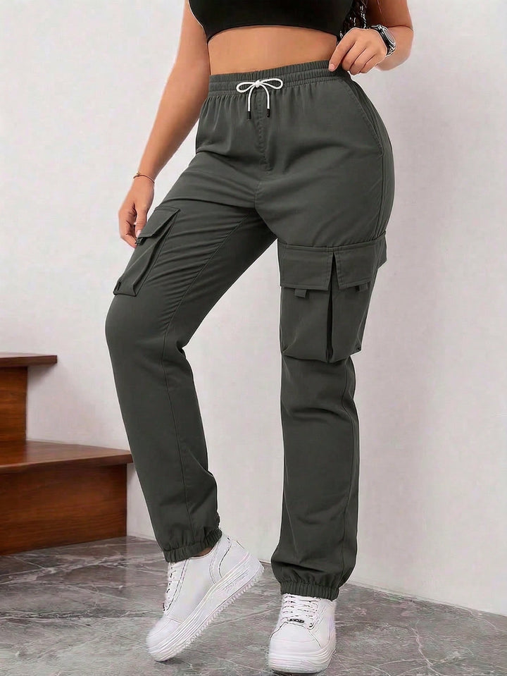 Pantaloni SHEIN, gri