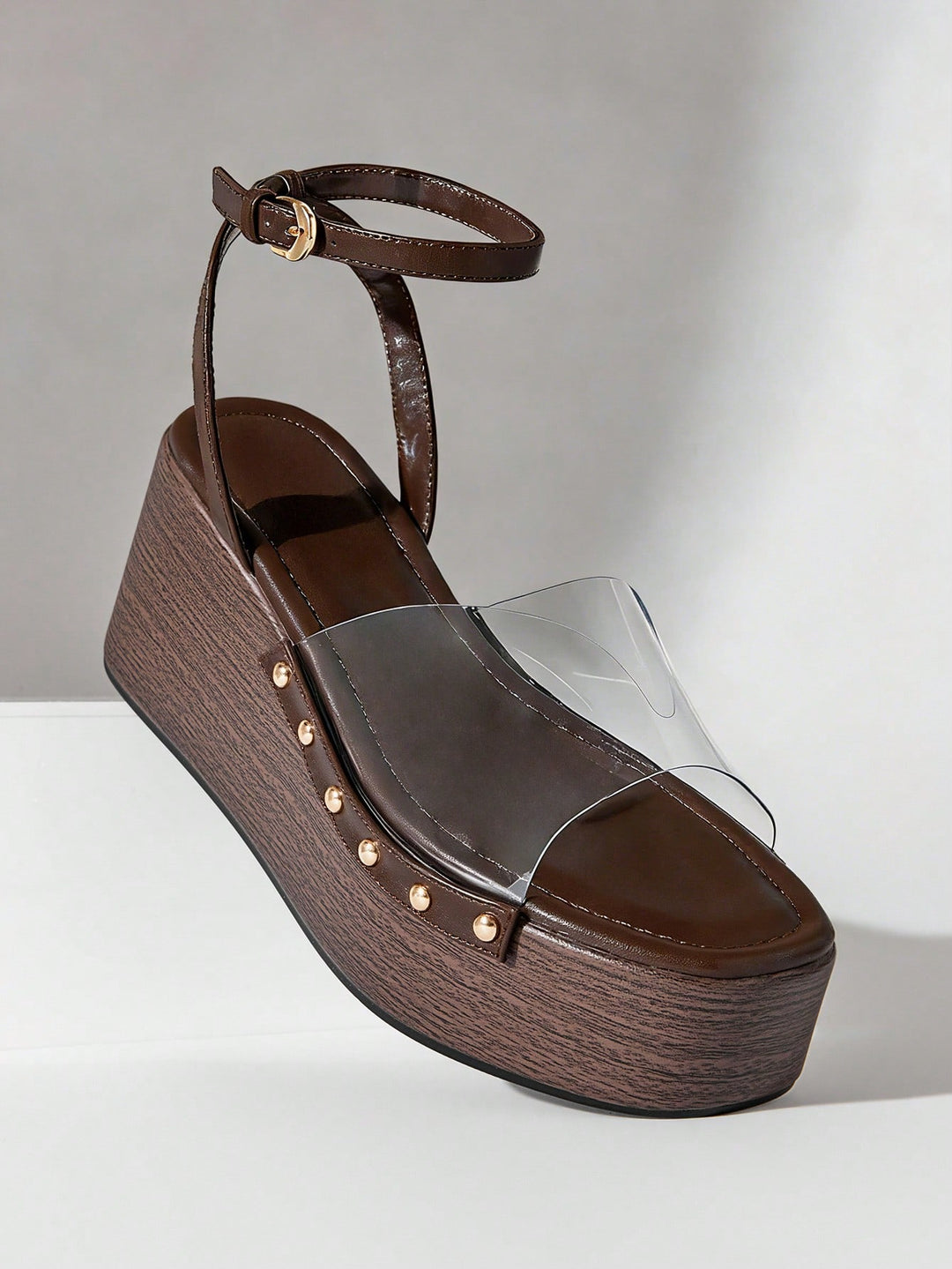 Sandale SHEIN, maro