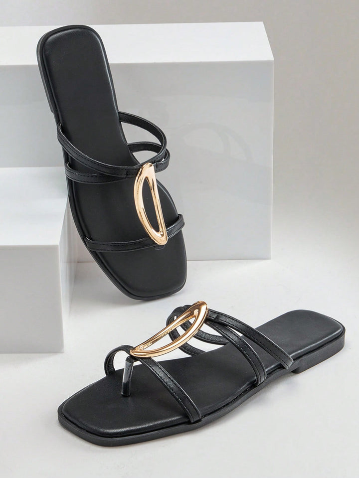 Sandale SHEIN, negru