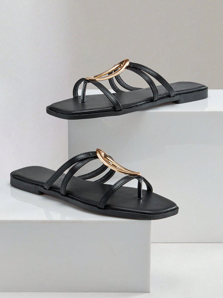 Sandale SHEIN, negru