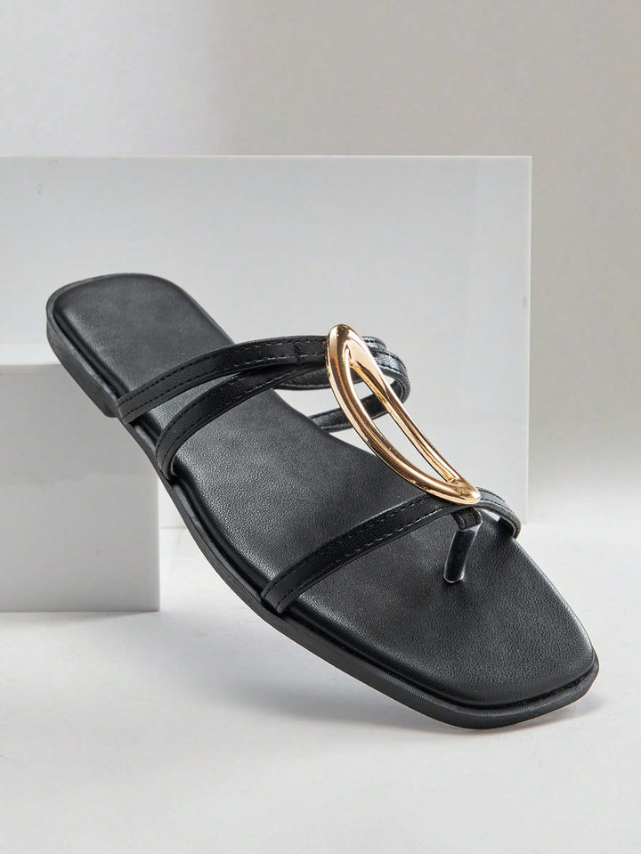 Sandale SHEIN, negru