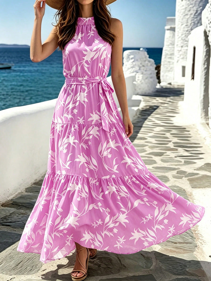 Rochie maxi SHEIN, roz