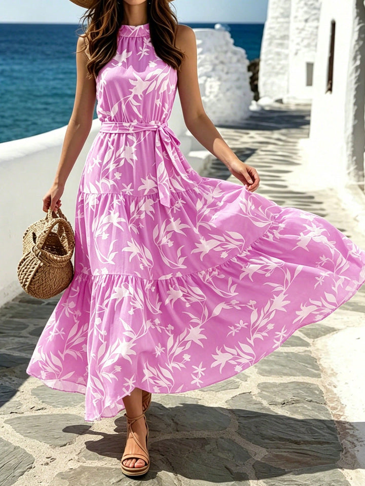 Rochie maxi SHEIN, roz