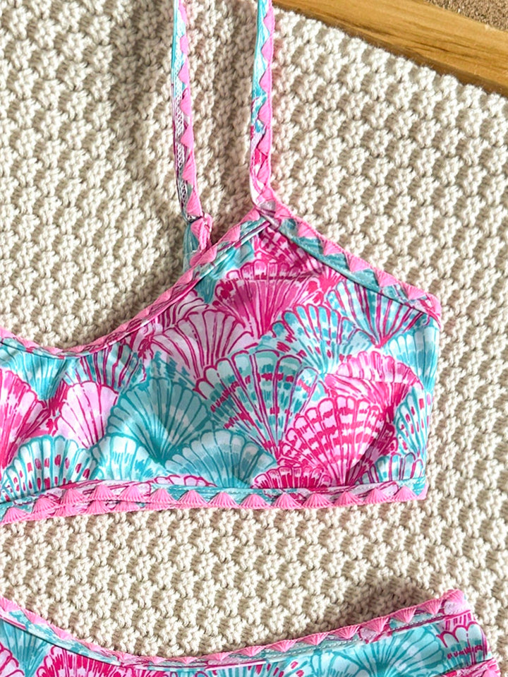 Set bikini SHEIN, mix culori