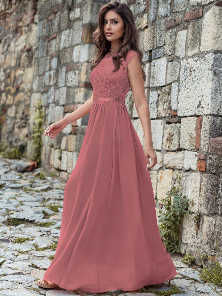 Rochie maxi SHEIN, roz