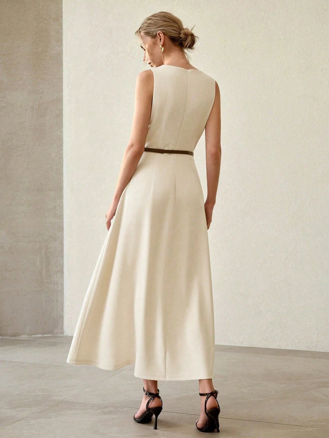 Rochie midi SHEIN, mix culori