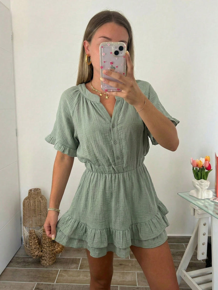 Rochie mini SHEIN, verde