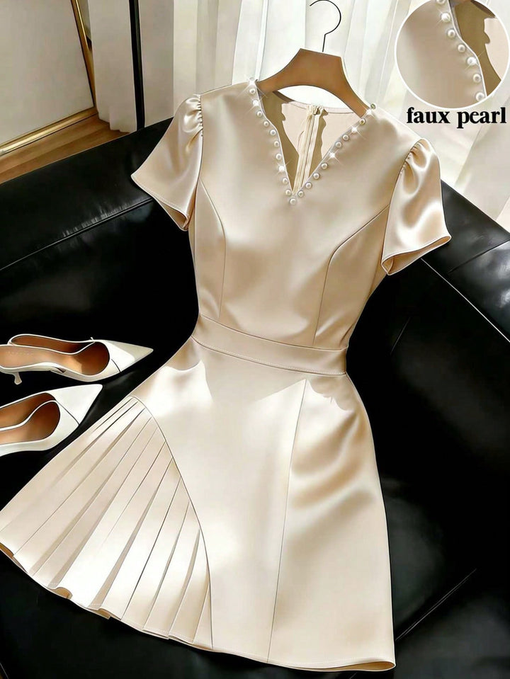 Rochie maxi SHEIN, auriu