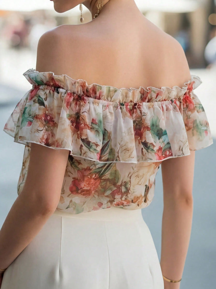 Top SHEIN, bej