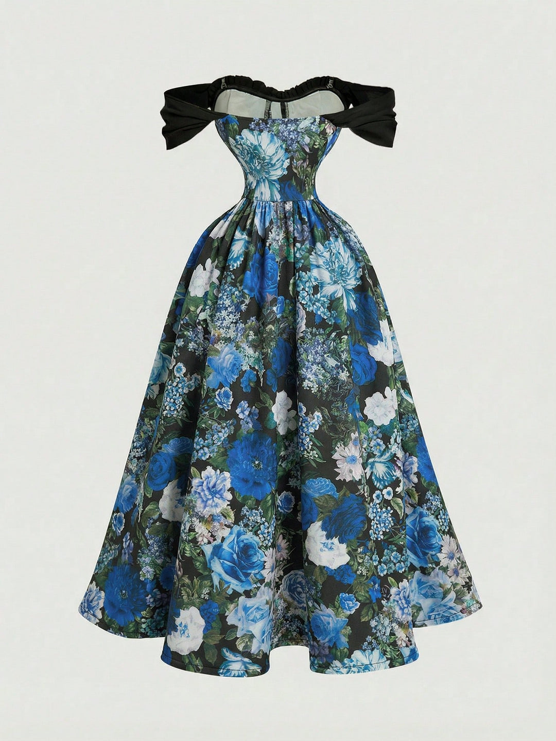 Rochie maxi SHEIN, albastru