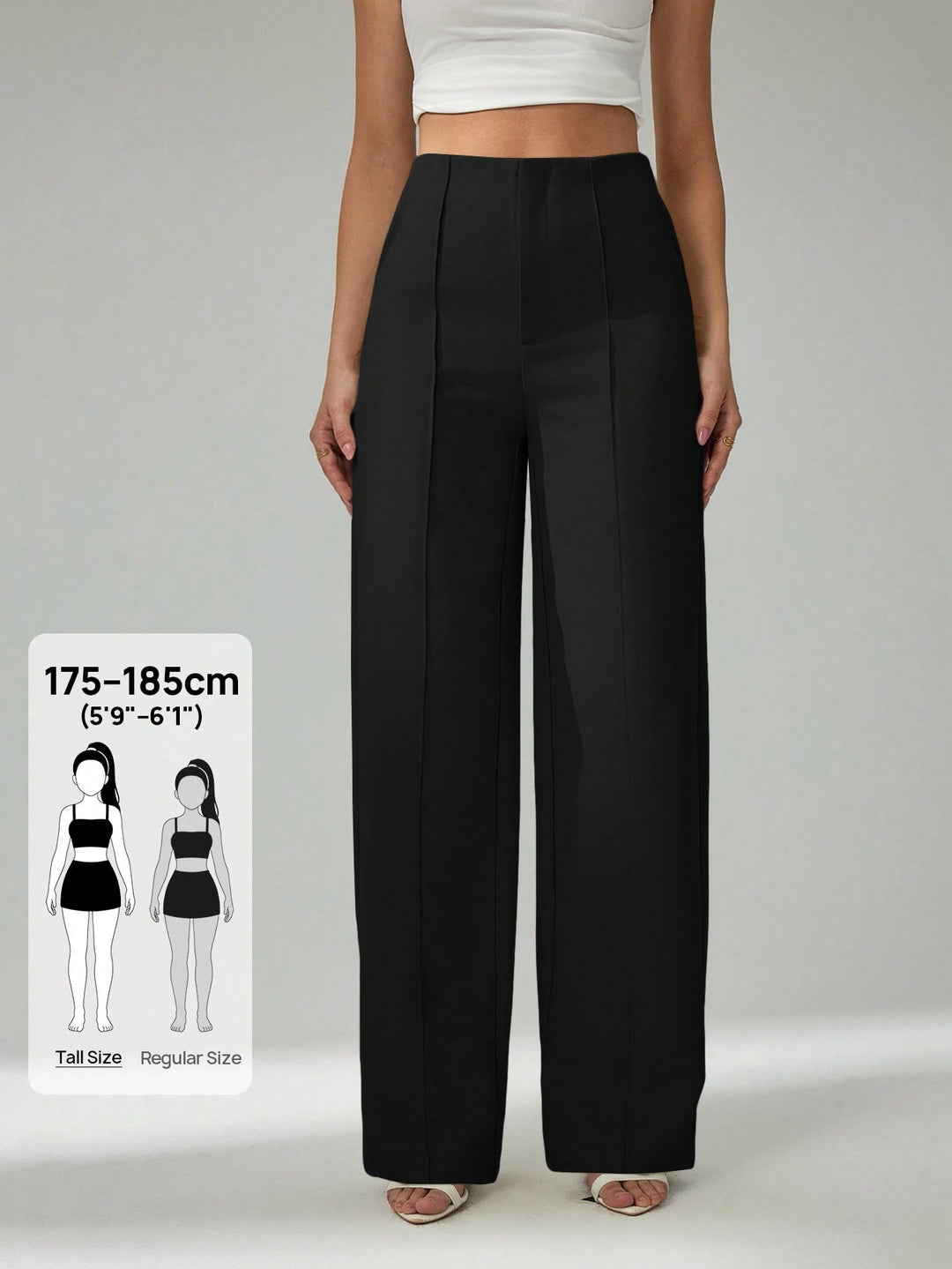 Pantaloni SHEIN, negru