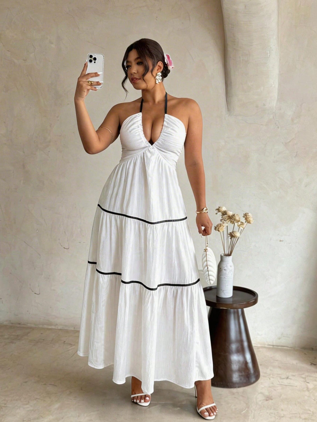 Rochie SHEIN, bej