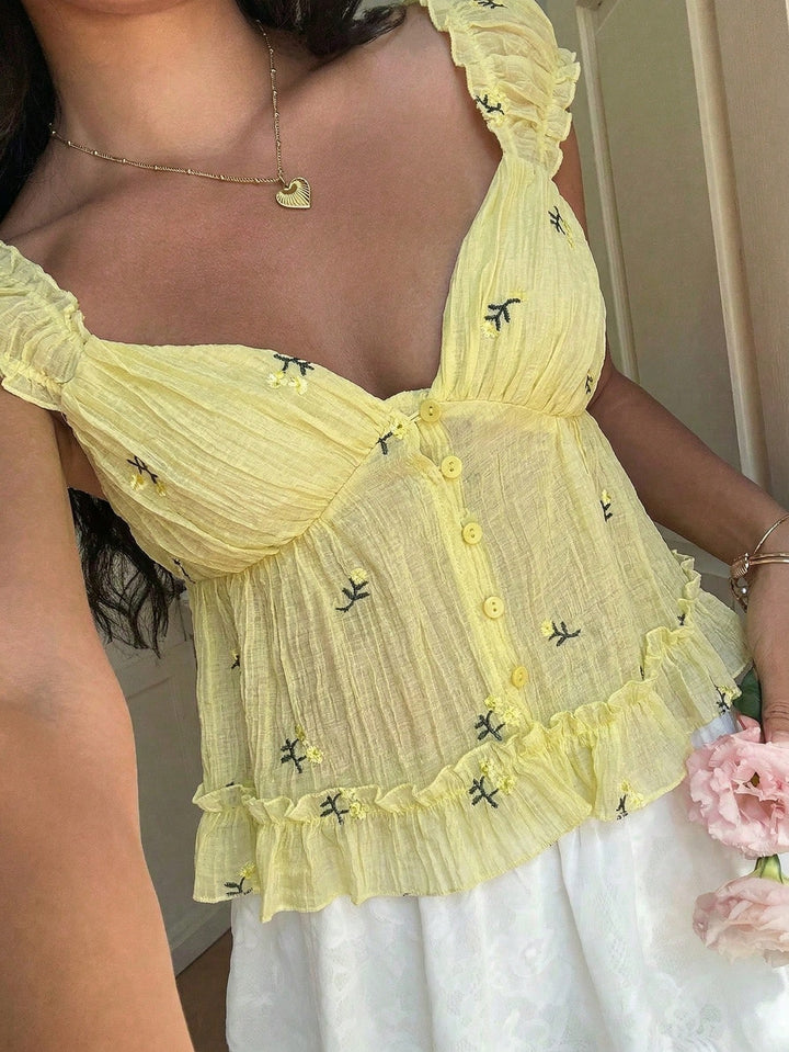 Bluza SHEIN, galben