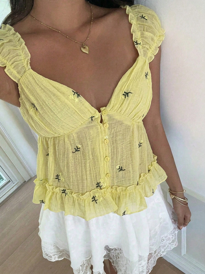 Bluza SHEIN, galben