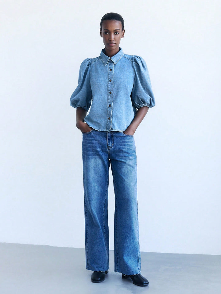 Top SHEIN, alb