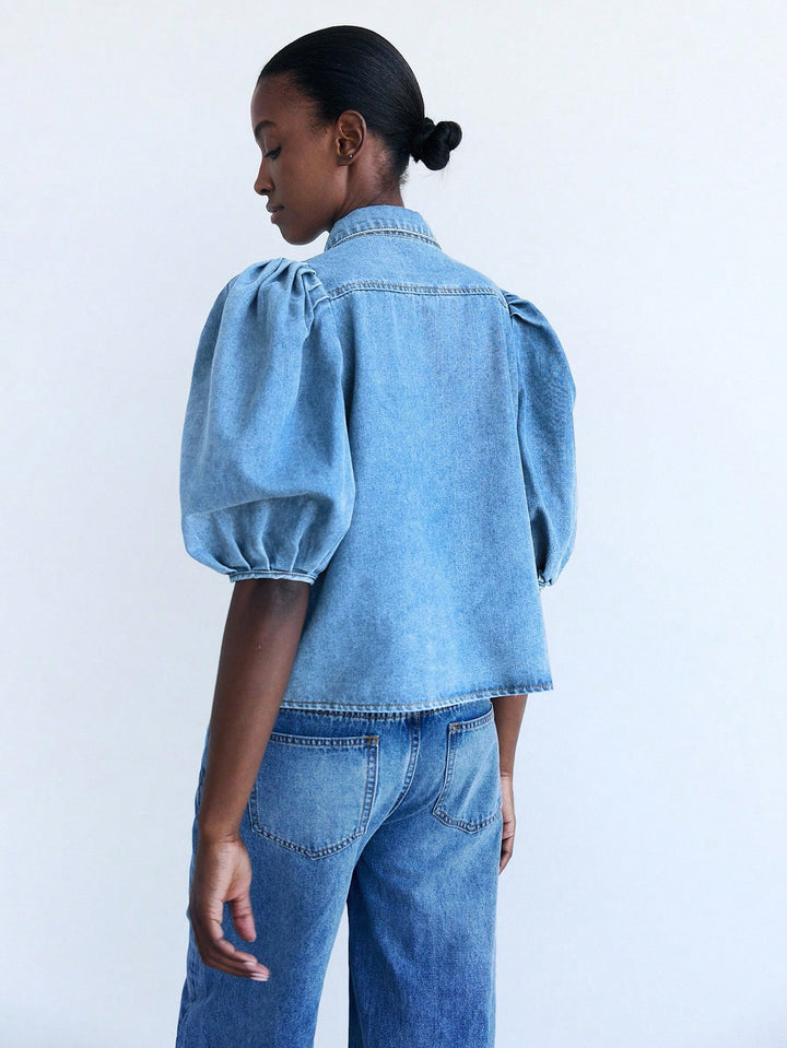 Top SHEIN, alb