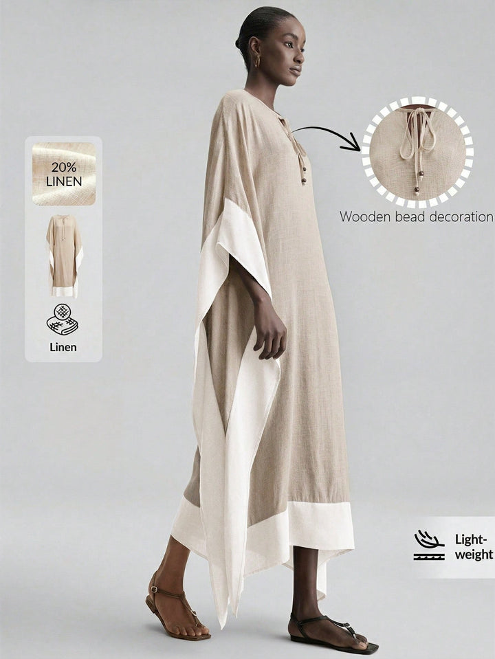 Rochie maxi SHEIN, kaki