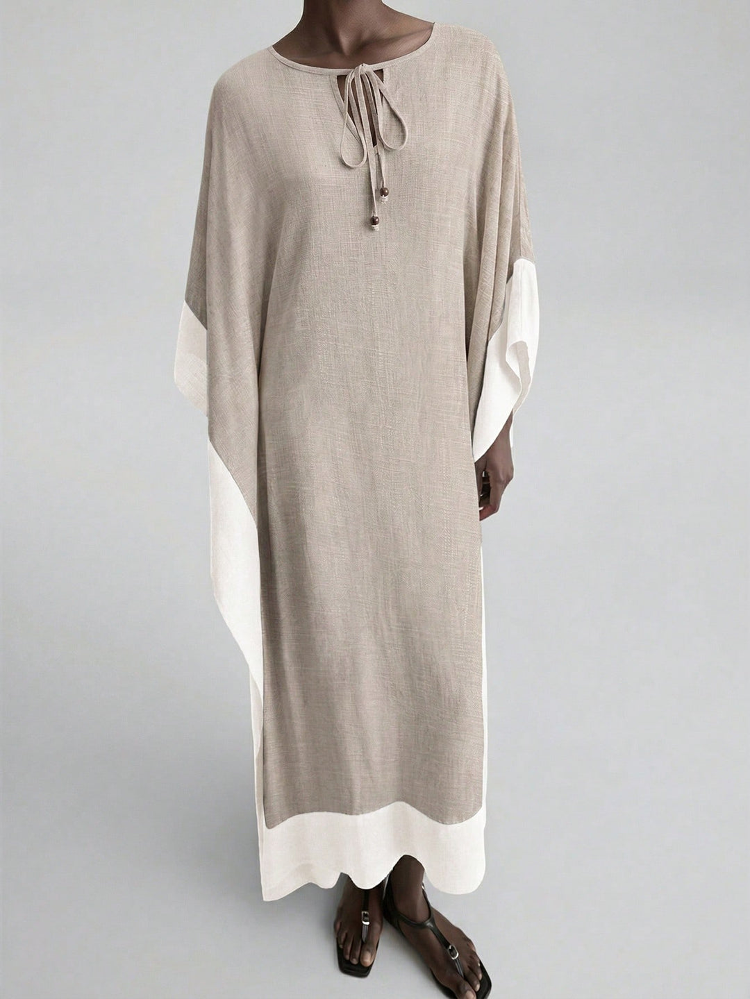 Rochie maxi SHEIN, kaki