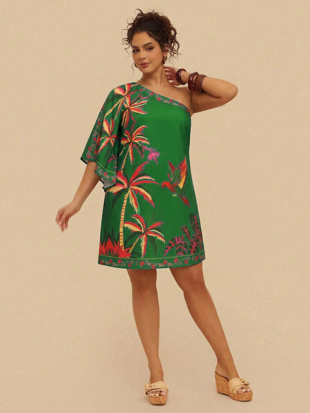 Rochie SHEIN, verde