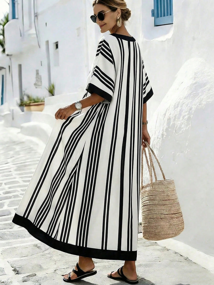 Rochie maxi SHEIN, mix culori