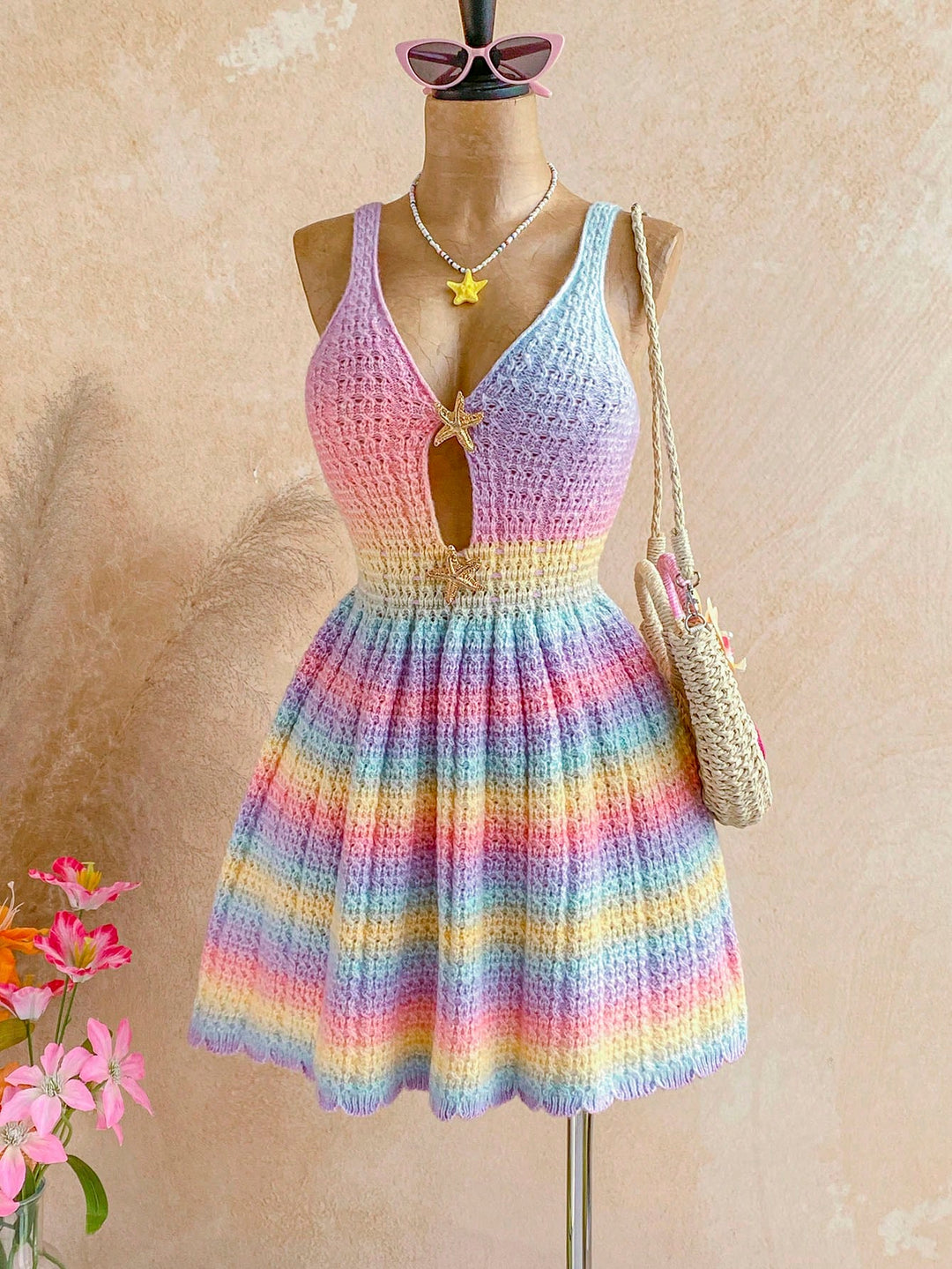 Rochie SHEIN, mix culori