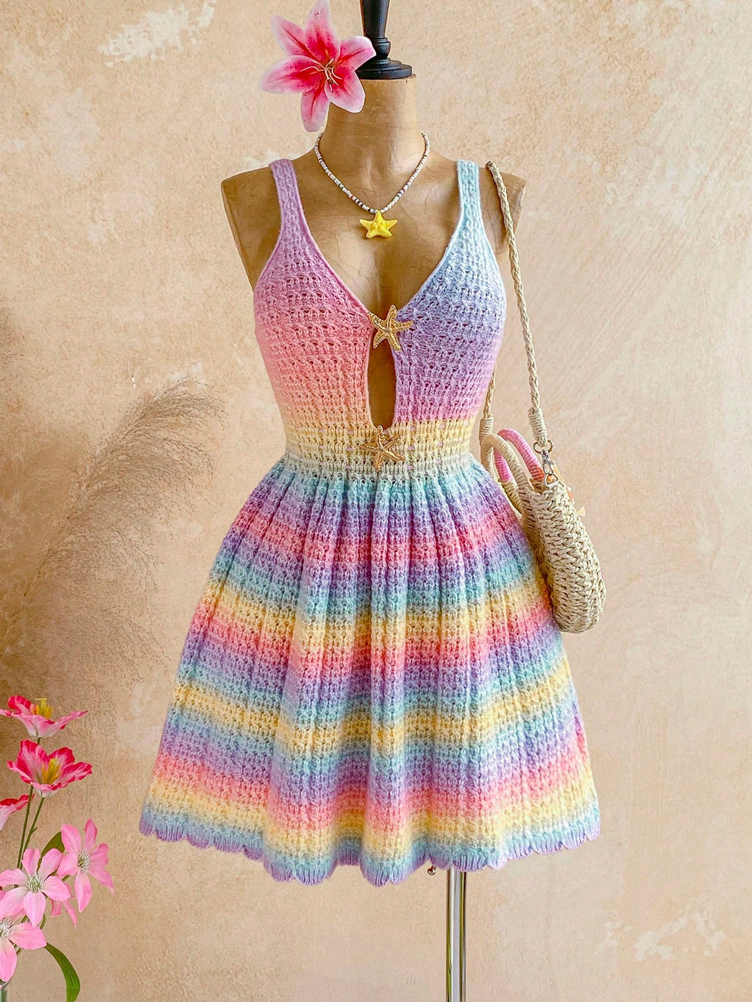 Rochie SHEIN, mix culori
