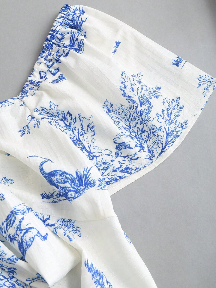 Bluza SHEIN, albastru