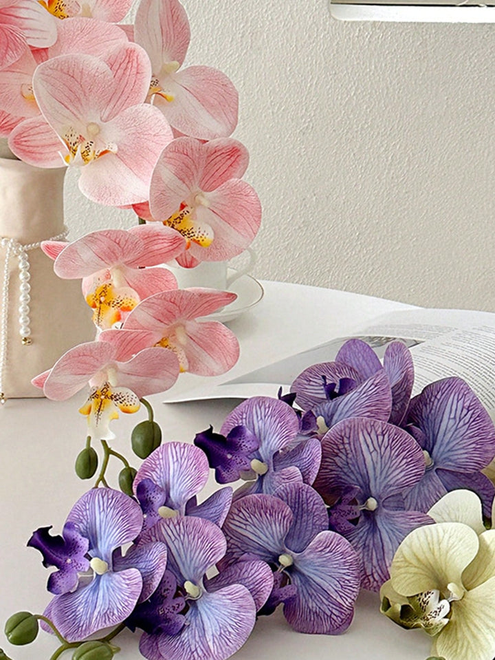 Floari artificiale SHEIN, mix culori