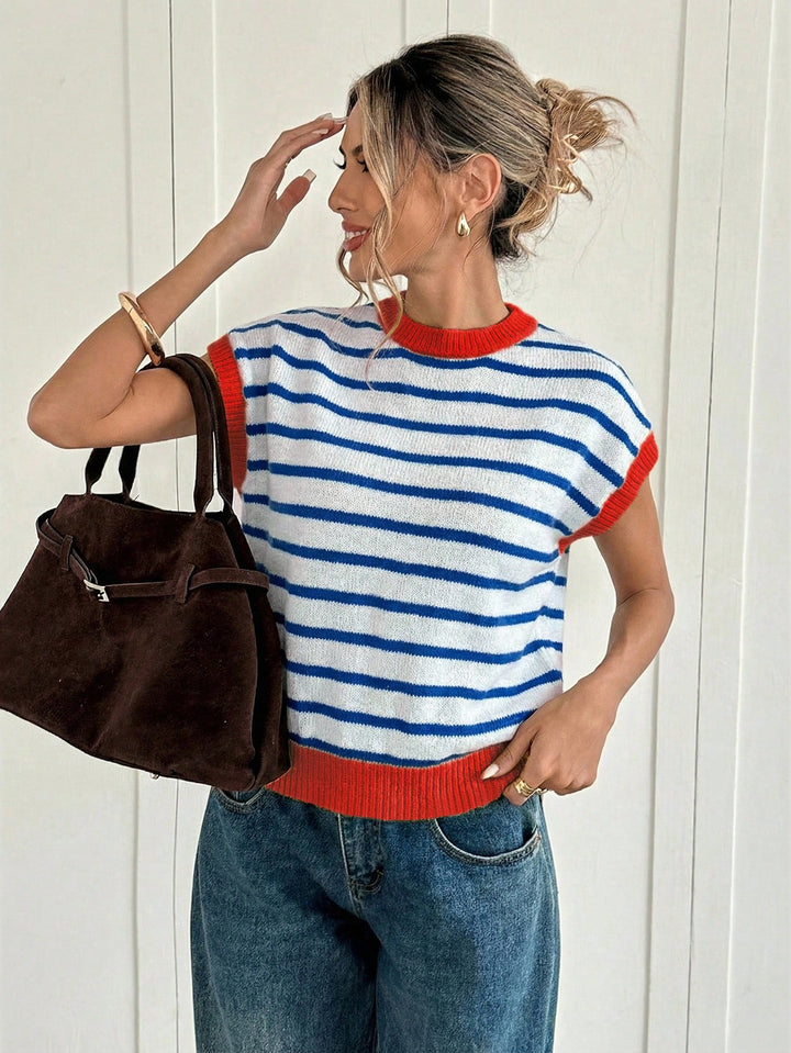 Tricou tricotat SHEIN, mix culori