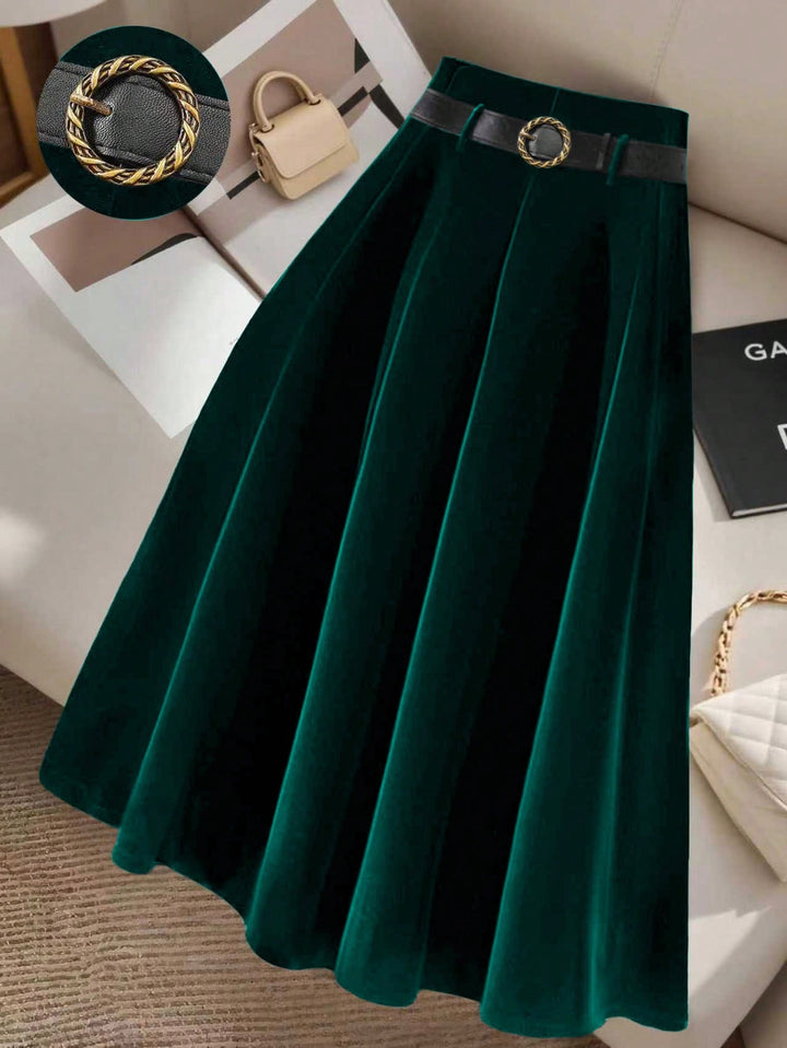 Fustă maxi SHEIN, verde
