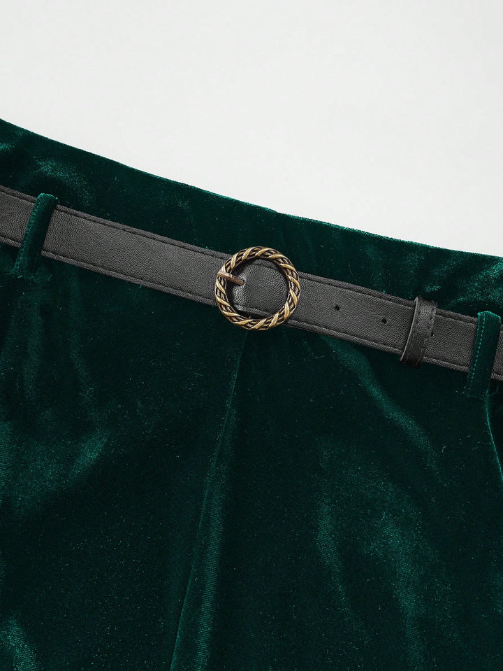 Fustă maxi SHEIN, verde